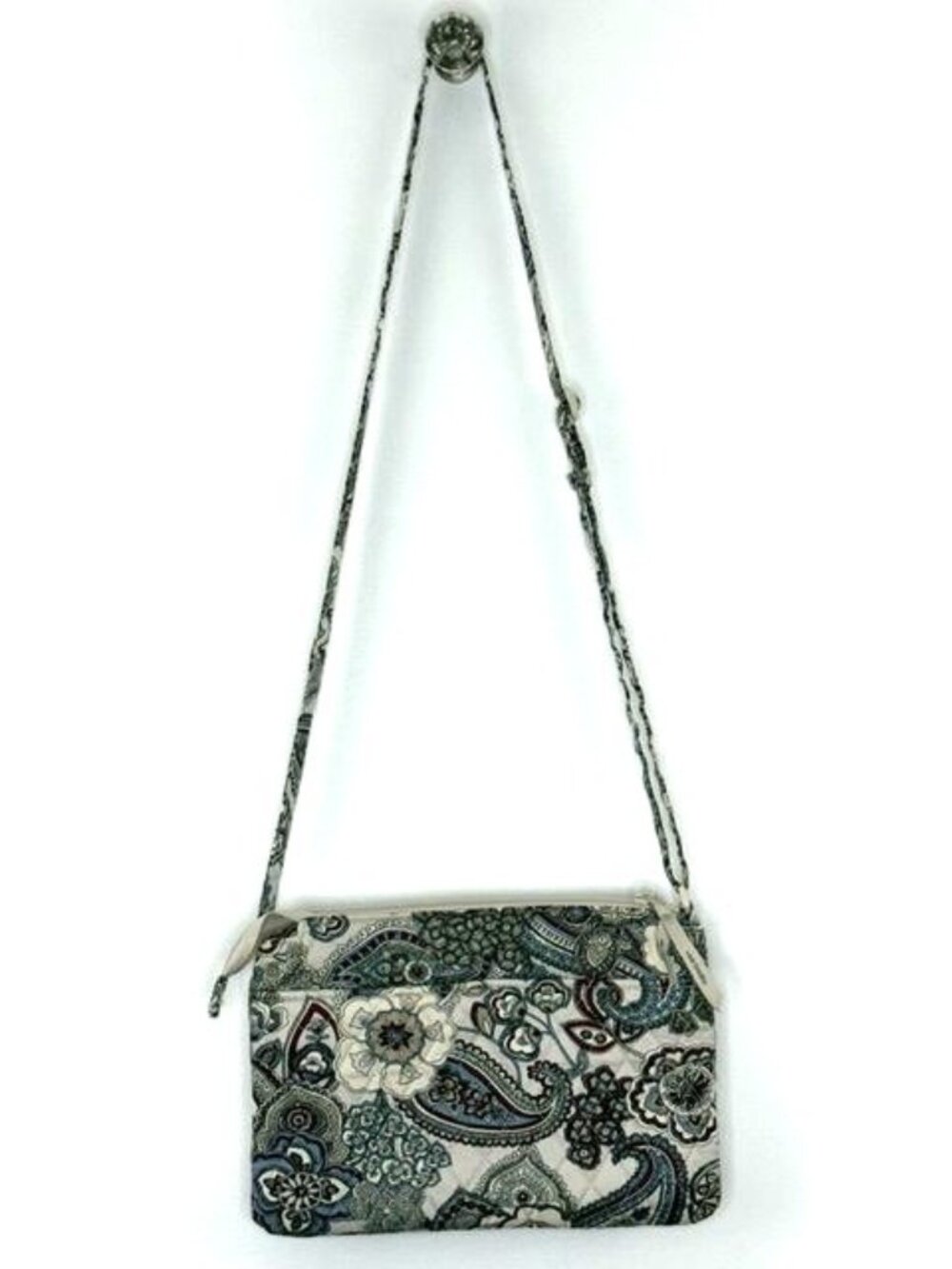 Vera Bradley Foxbury Crossbody in Neutral Rhapsody Quilted Bag